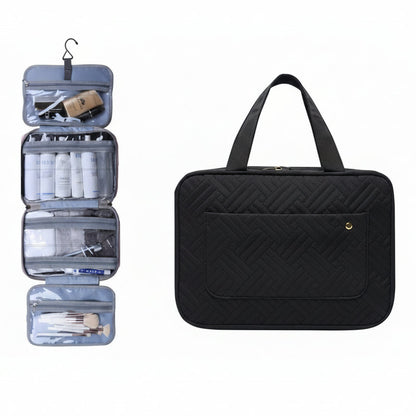 TRAVELTID – Compact Cosmetic Organizer with 4 Compartments