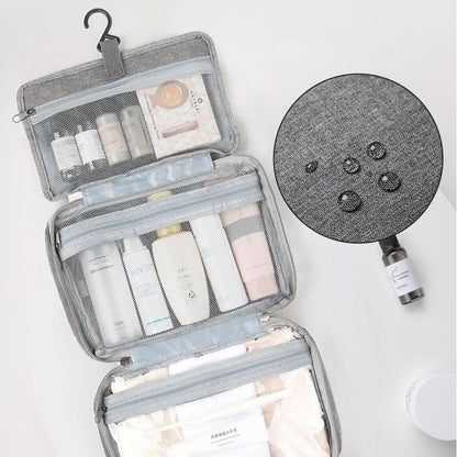 TRAVELTID – Compact Cosmetic Organizer with 4 Compartments