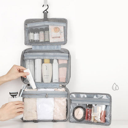 TRAVELTID – Compact Cosmetic Organizer with 4 Compartments