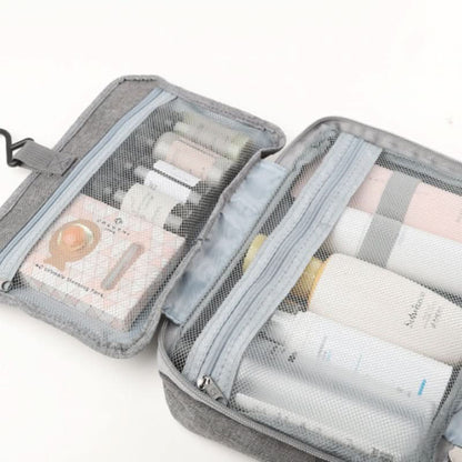 TRAVELTID – Compact Cosmetic Organizer with 4 Compartments