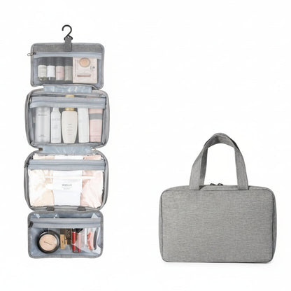 TRAVELTID – Compact Cosmetic Organizer with 4 Compartments