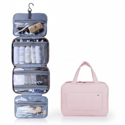 TRAVELTID – Compact Cosmetic Organizer with 4 Compartments