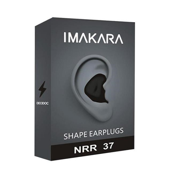 Sleep soundly with noise-cancelling silicone earplugs