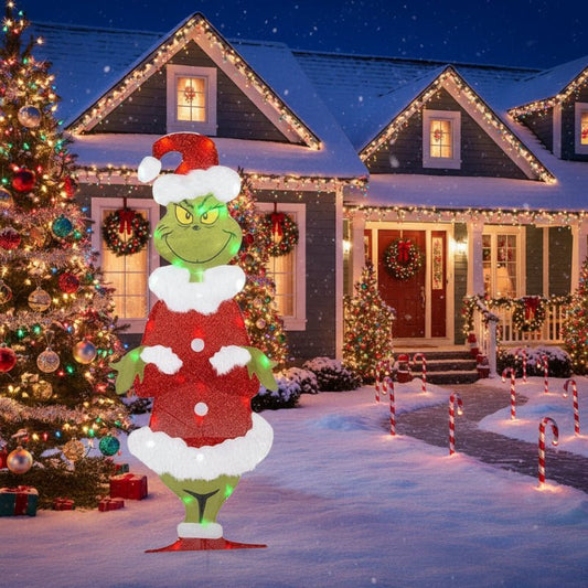 TWINKLON – Grinch Outdoor LED Christmas Decor for Yard