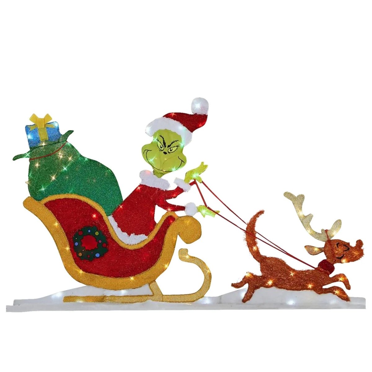 TWINKLON – Grinch Outdoor LED Christmas Decor for Yard