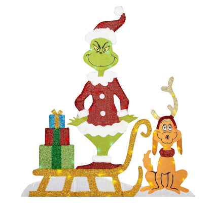 TWINKLON – Grinch Outdoor LED Christmas Decor for Yard