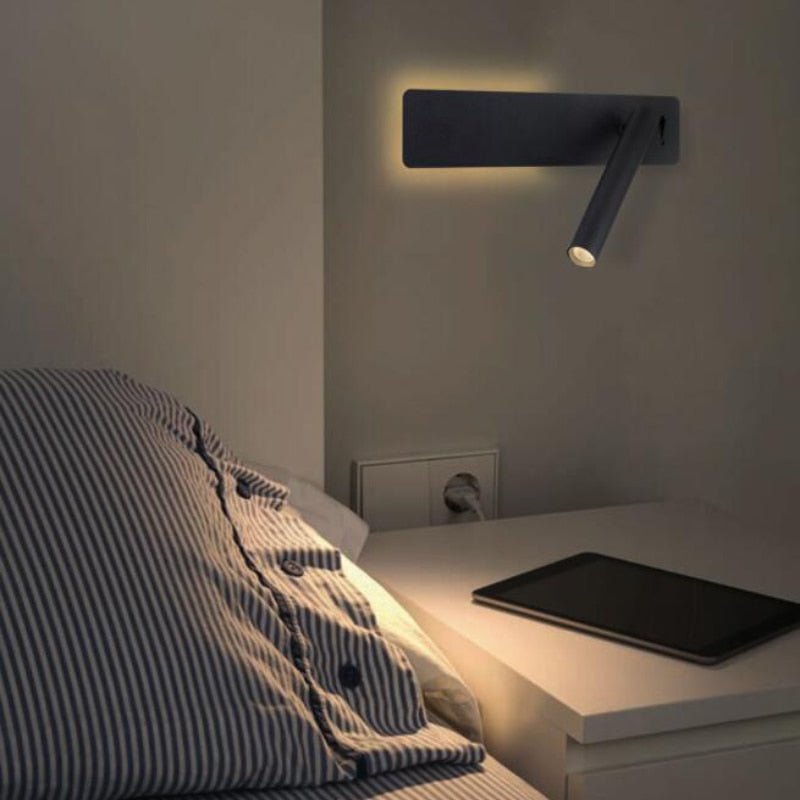 TWIRLLITE – Adjustable LED Bedside Lamp