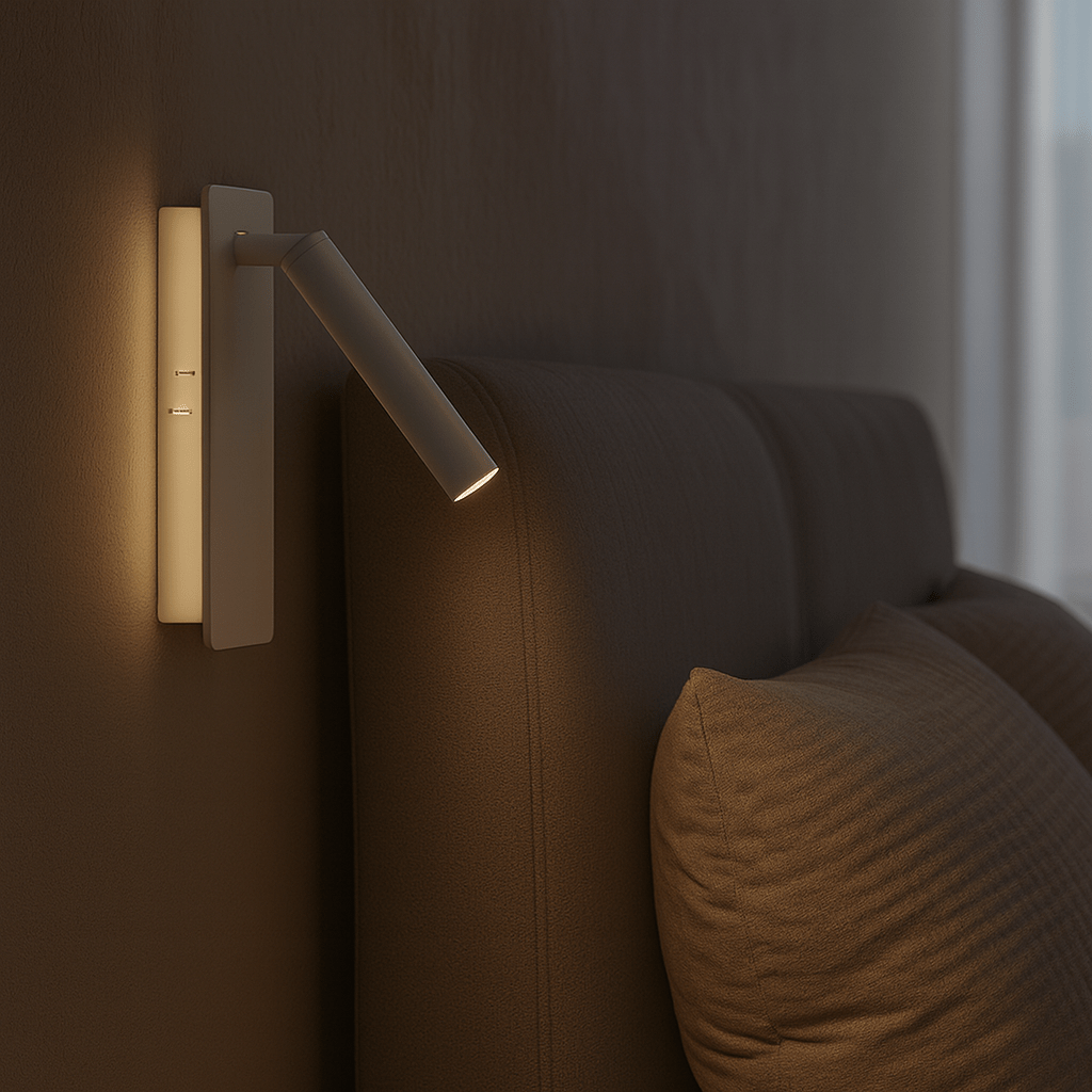 TWIRLLITE – Adjustable LED Bedside Lamp