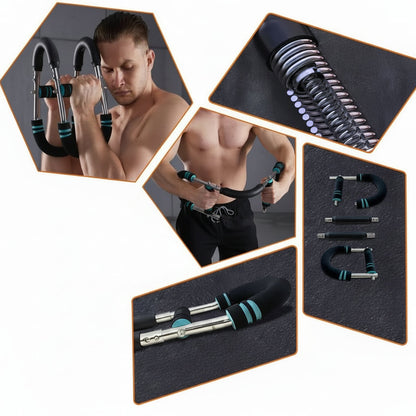 TWISTERFLEX – Adjustable Hand Grip Bar for Arm & Chest