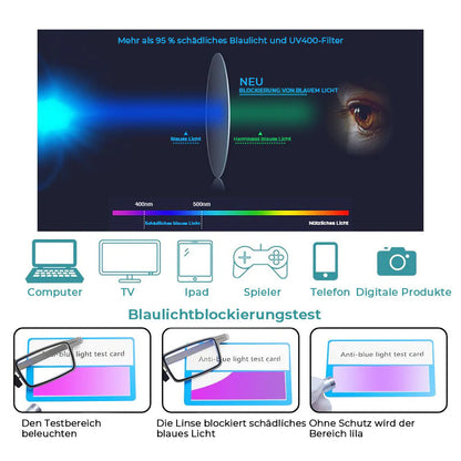 Featherweight Foldable Eyewear with Blue Light Filter