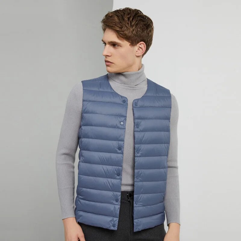 Men's Lightweight Down Vest - Laurent
