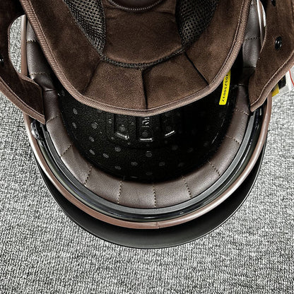 Urban Chopper Helmet with Minimalist Design