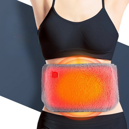 USB Heated Waist Wrap with Hand Warmers