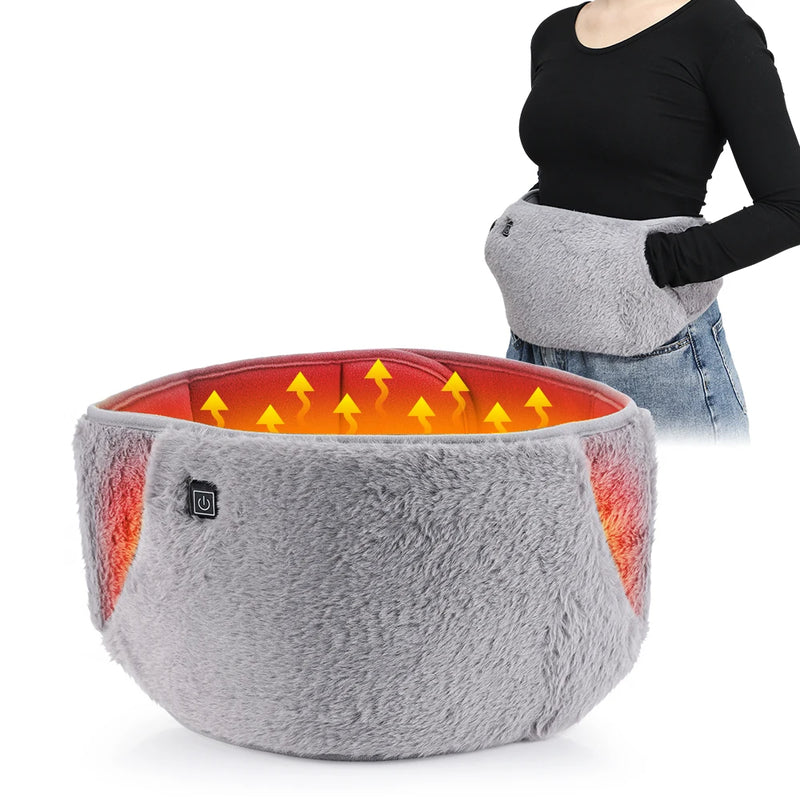 USB Heated Waist Wrap with Hand Warmers