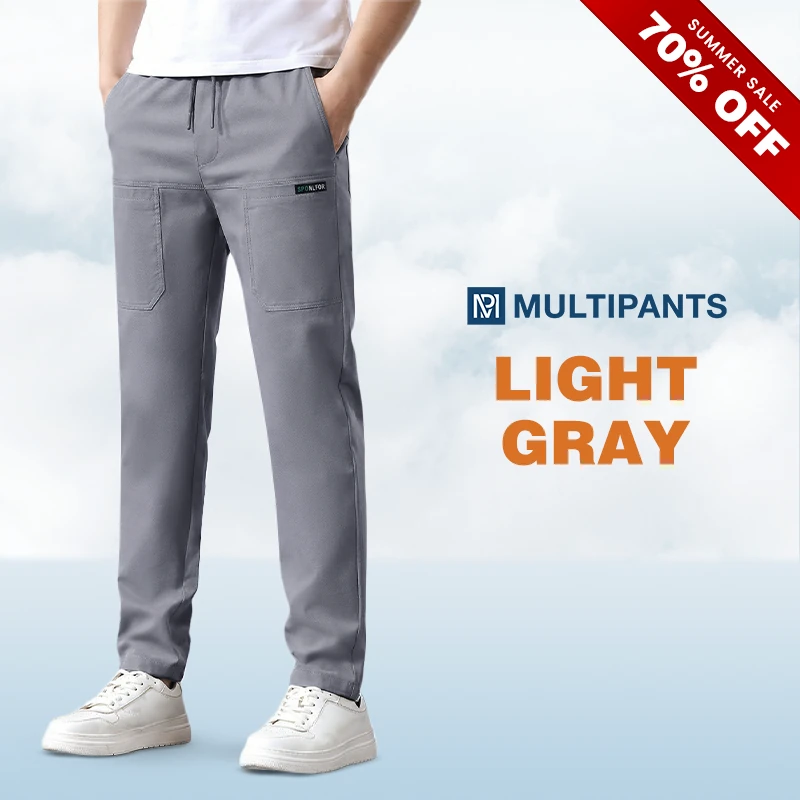MultiPants - Men's High-Stretch Multi-Pocket Cargo Pants