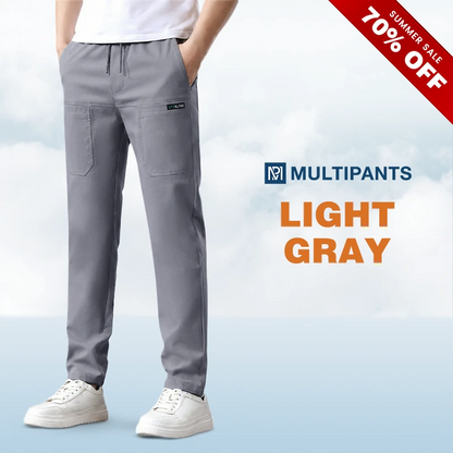 MultiPants - Men's High-Stretch Multi-Pocket Cargo Pants