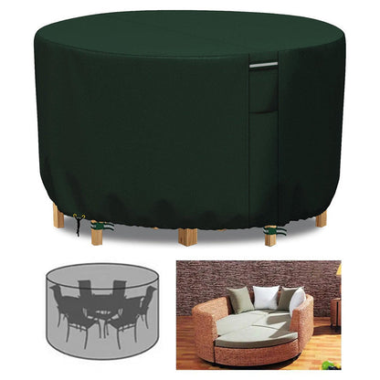 Vellor UV-Resistant Round Waterproof Garden Furniture Cover