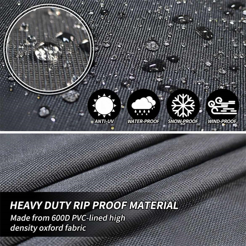 Vellor UV-Resistant Round Waterproof Garden Furniture Cover