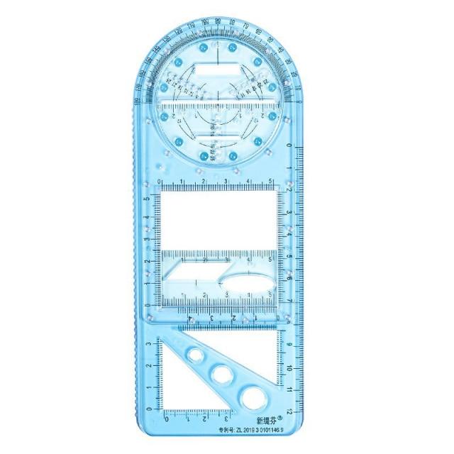 VeloDraw — Multi-Tool Geometric Drawing Ruler with 14 Shapes