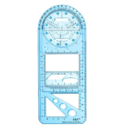 VeloDraw — Multi-Tool Geometric Drawing Ruler with 14 Shapes