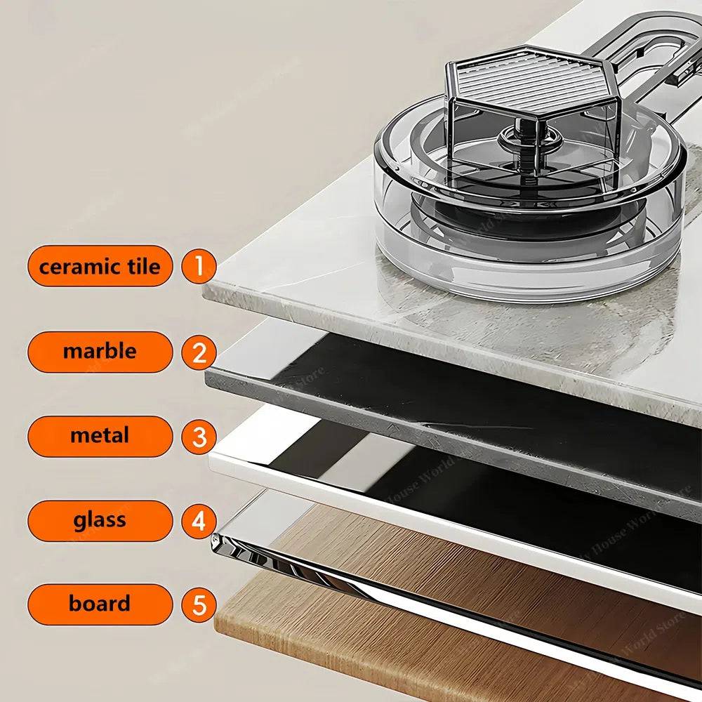Vera Kitchen Wall Organizer with Suction Cups