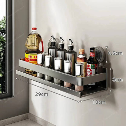 Vera Kitchen Wall Organizer with Suction Cups