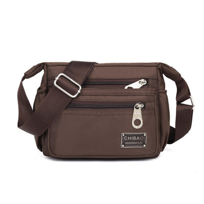 Versatile Crossbody Bag Made of Nylon Fabric