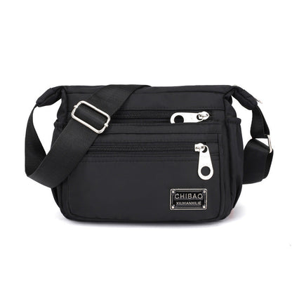 Versatile Crossbody Bag Made of Nylon Fabric