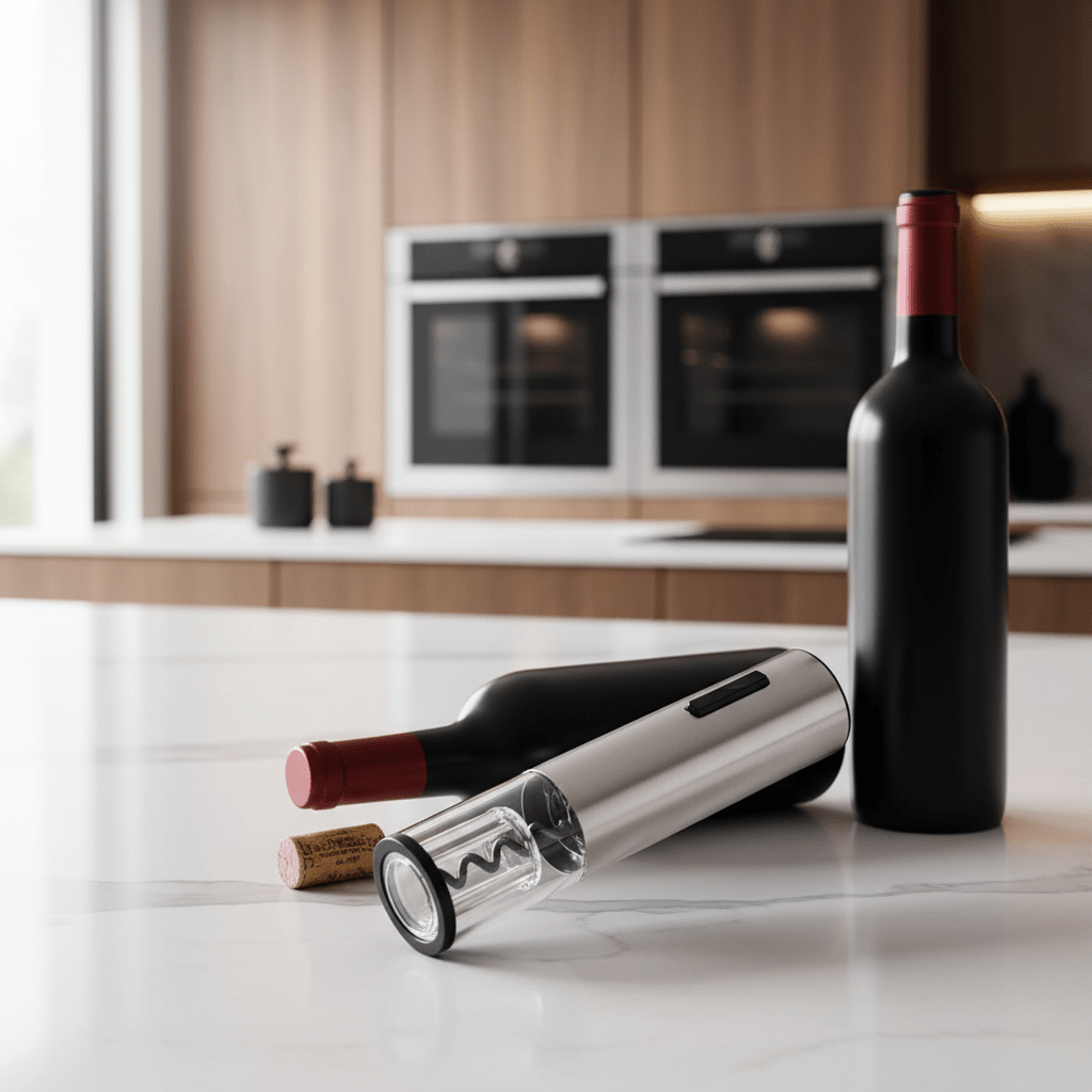 VINOLUX – Automatic Wine Opener Kit - 4 Piece Set
