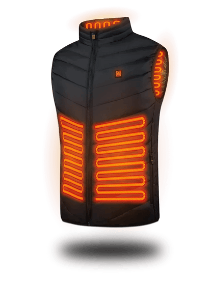 VitalWarm: Adjustable Heated Vest for All-Weather Comfort