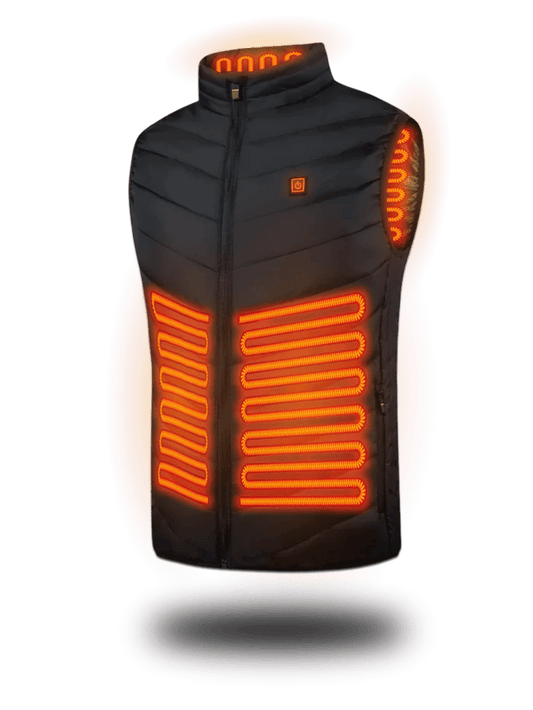 VitalWarm: Adjustable Heated Vest for All-Weather Comfort