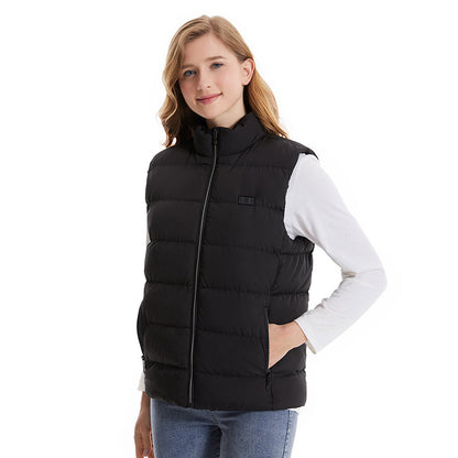 VitalWarm: Adjustable Heated Vest for All-Weather Comfort