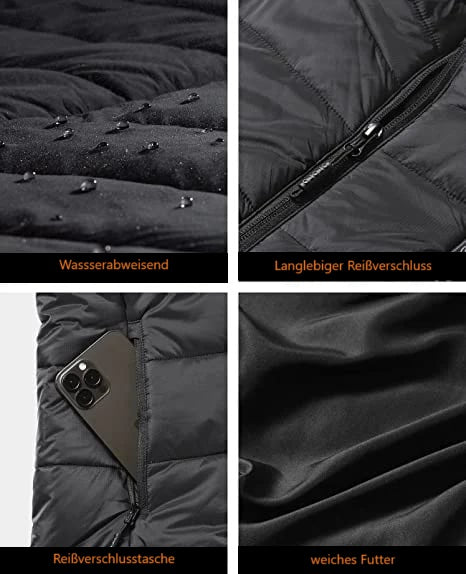 VitalWarm: Adjustable Heated Vest for All-Weather Comfort