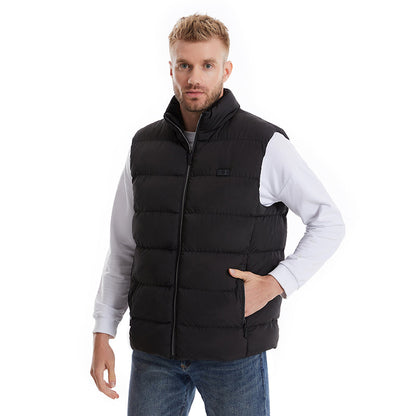 VitalWarm: Adjustable Heated Vest for All-Weather Comfort