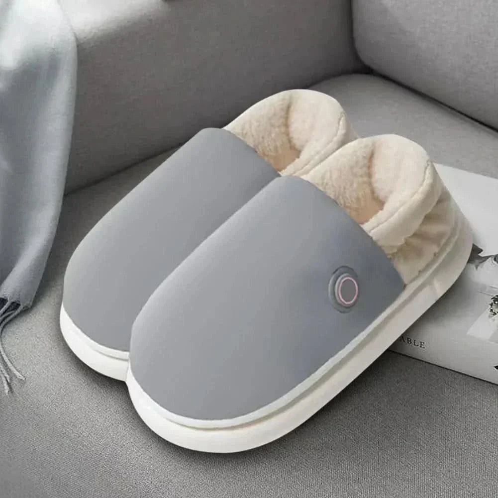 WÄRMESTEP – Electrically Heated Slippers for Cozy Warmth & Comfort