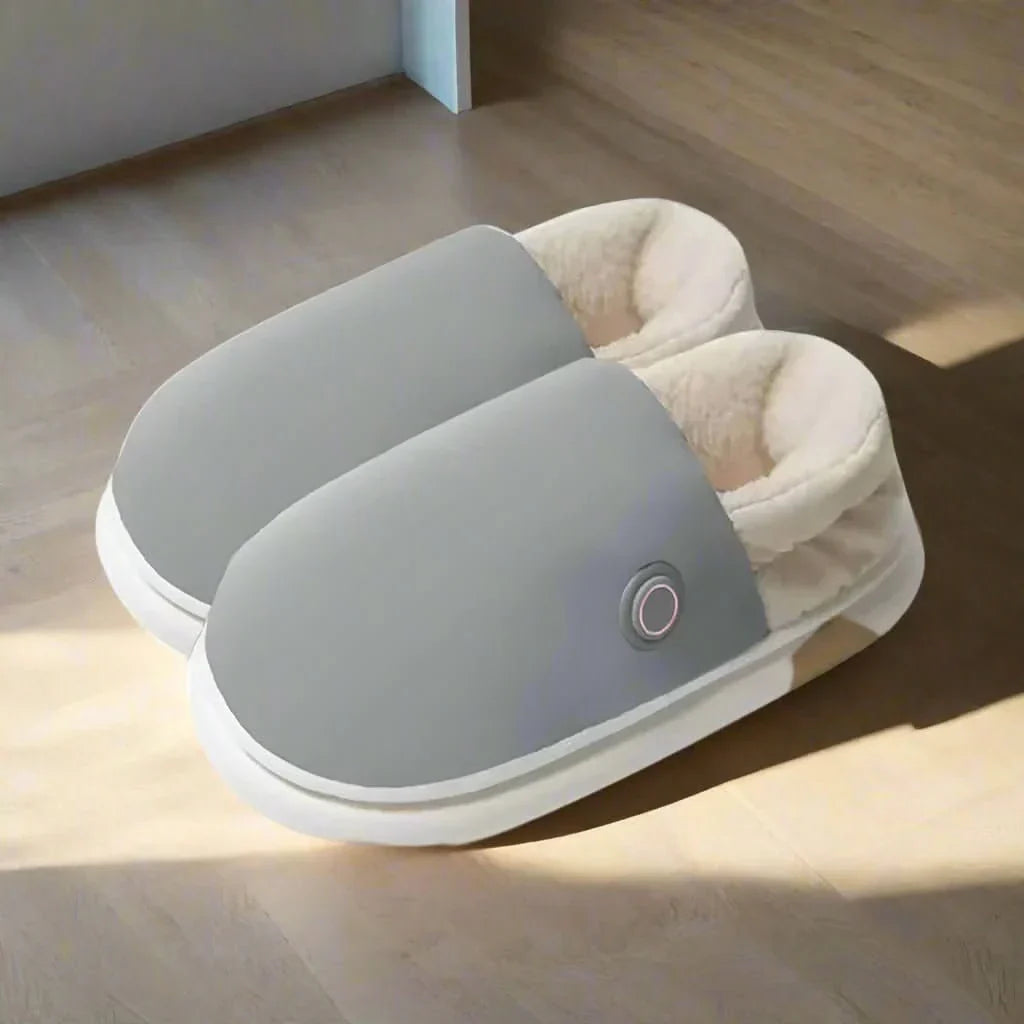 WÄRMESTEP – Electrically Heated Slippers for Cozy Warmth & Comfort
