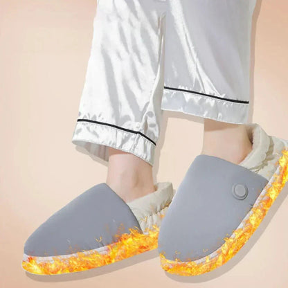 WÄRMESTEP – Electrically Heated Slippers for Cozy Warmth & Comfort