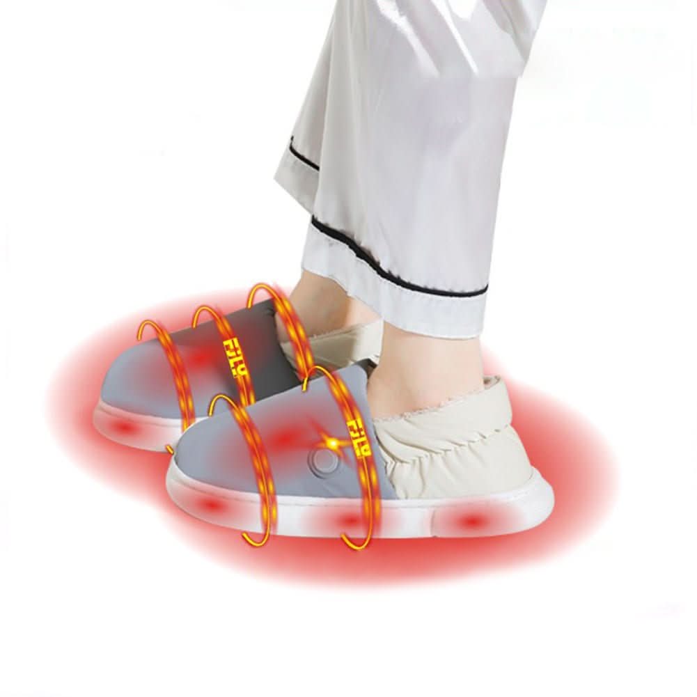 WÄRMESTEP – Electrically Heated Slippers for Cozy Warmth & Comfort