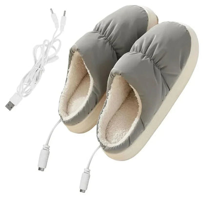 WÄRMESTEP – Electrically Heated Slippers for Cozy Warmth & Comfort