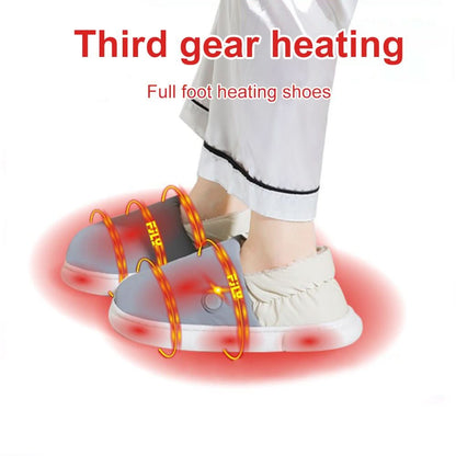 WÄRMESTEP – Electrically Heated Slippers for Cozy Warmth & Comfort
