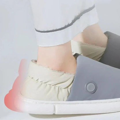 WÄRMESTEP – Electrically Heated Slippers for Cozy Warmth & Comfort