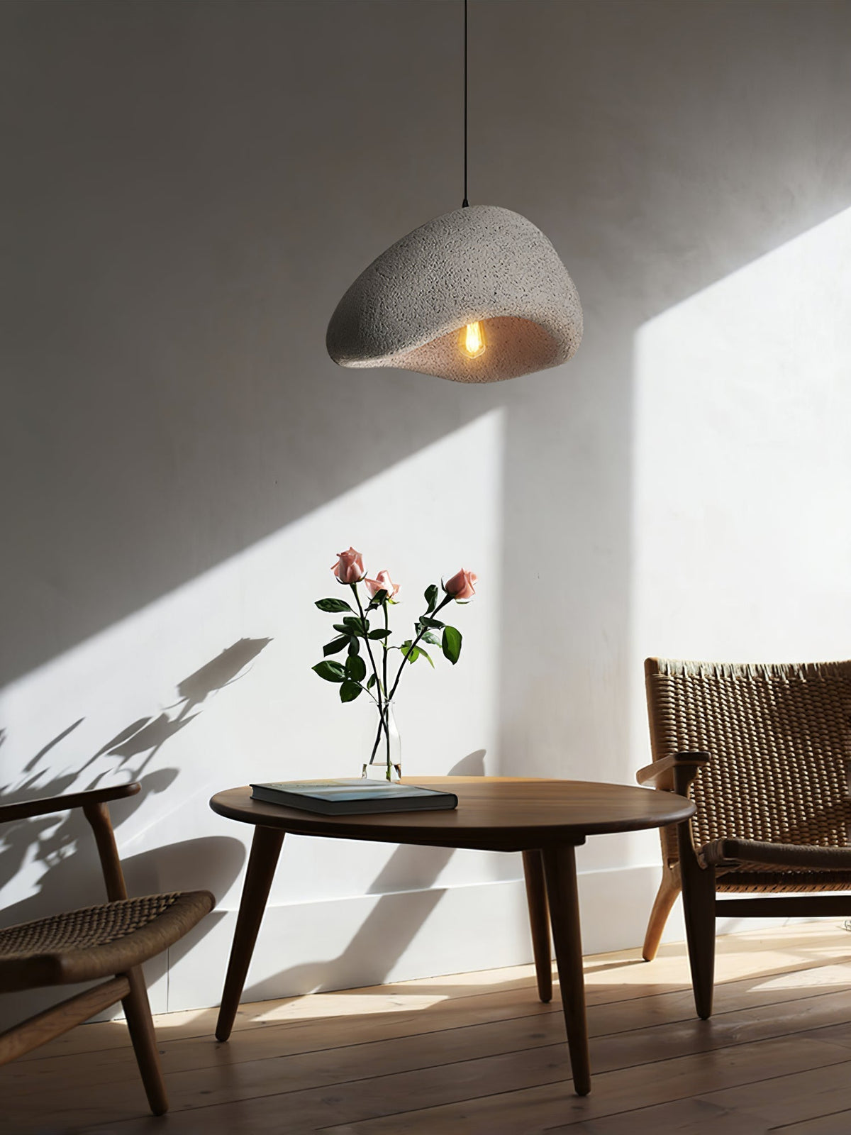 Wabi-Sabi Organic Pendant Light, Style A