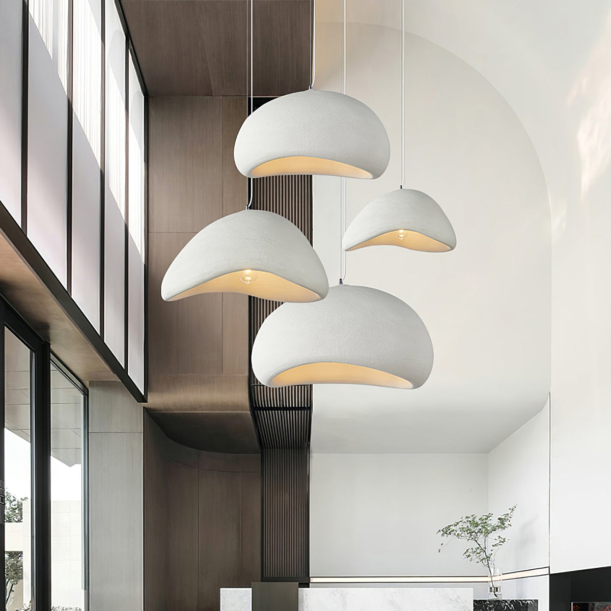Wabi-Sabi Organic Pendant Light, Style A