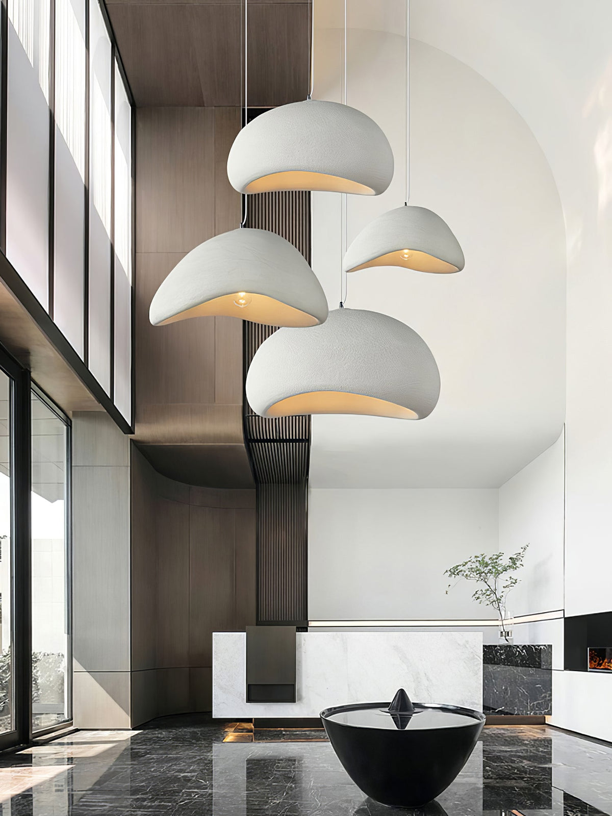Wabi-Sabi Organic Pendant Light, Style A