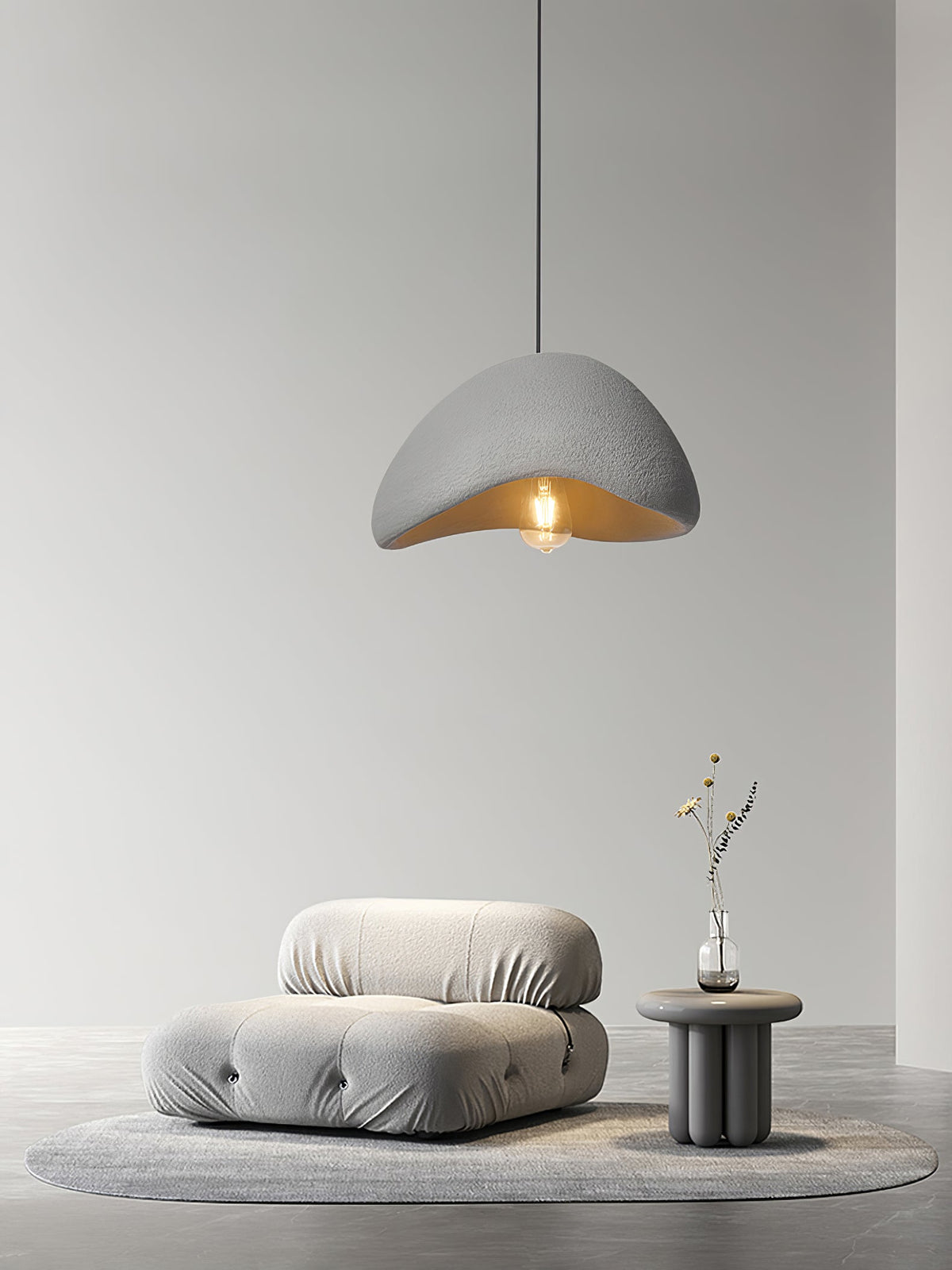 Wabi-Sabi Organic Pendant Light, Style A