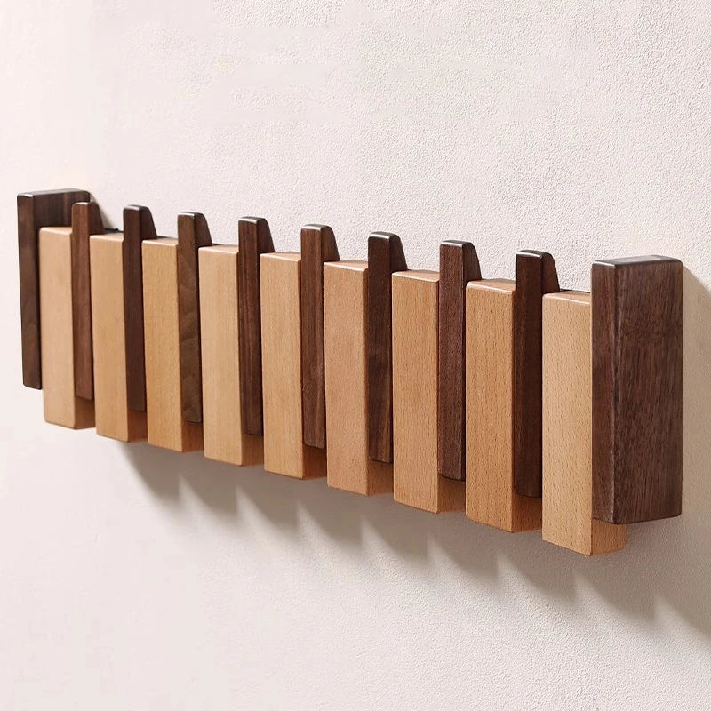 Wall Coat Rack for Jackets Handmade and Space-Saving