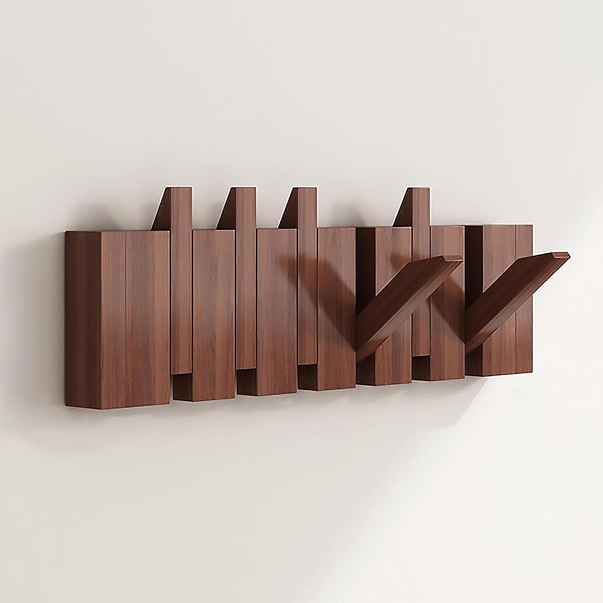Wall Coat Rack for Jackets Handmade and Space-Saving