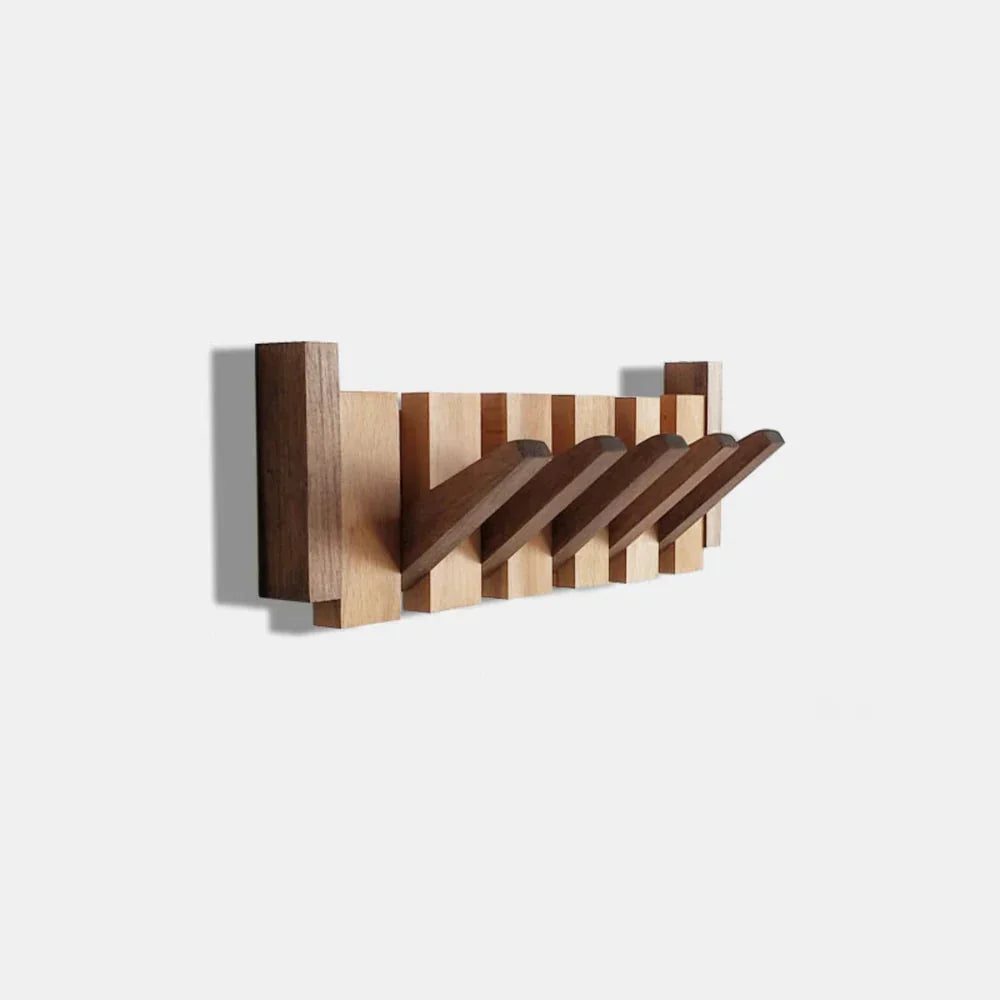 Wall Coat Rack for Jackets Handmade and Space-Saving