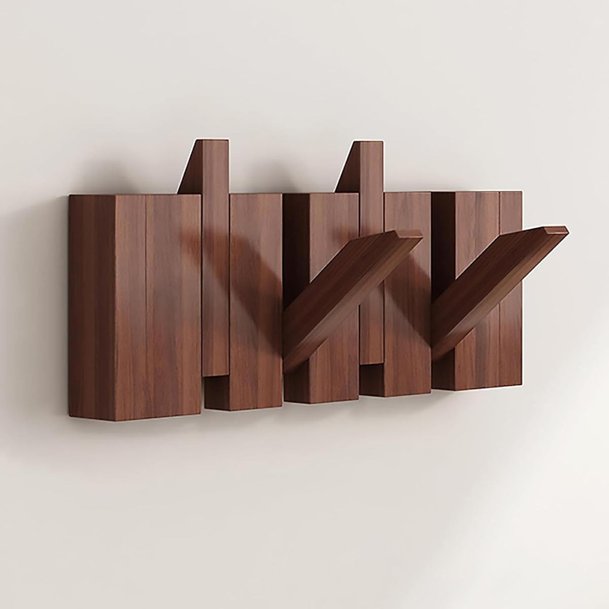 Wall Coat Rack for Jackets Handmade and Space-Saving