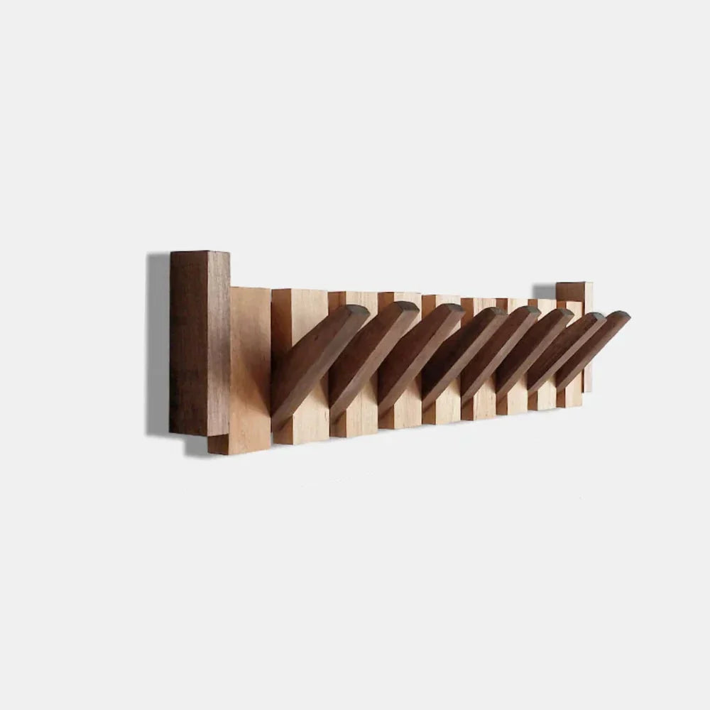 Wall Coat Rack for Jackets Handmade and Space-Saving